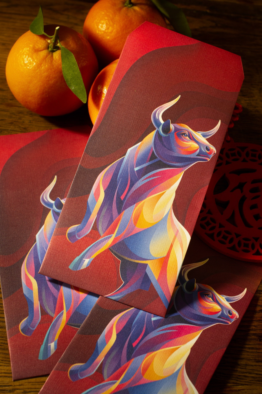 Bull Year Red Envelope