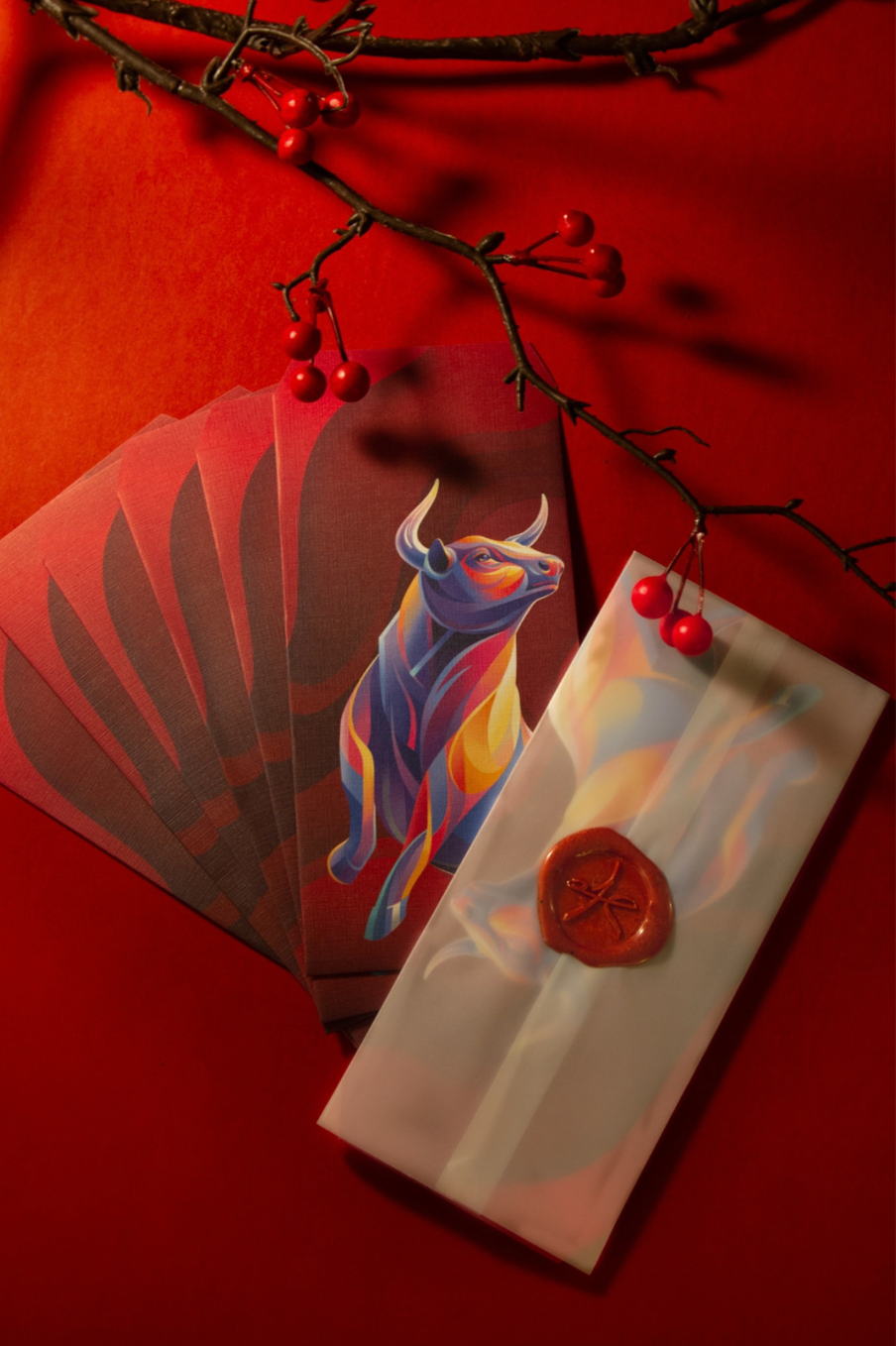 Bull Year Red Envelope