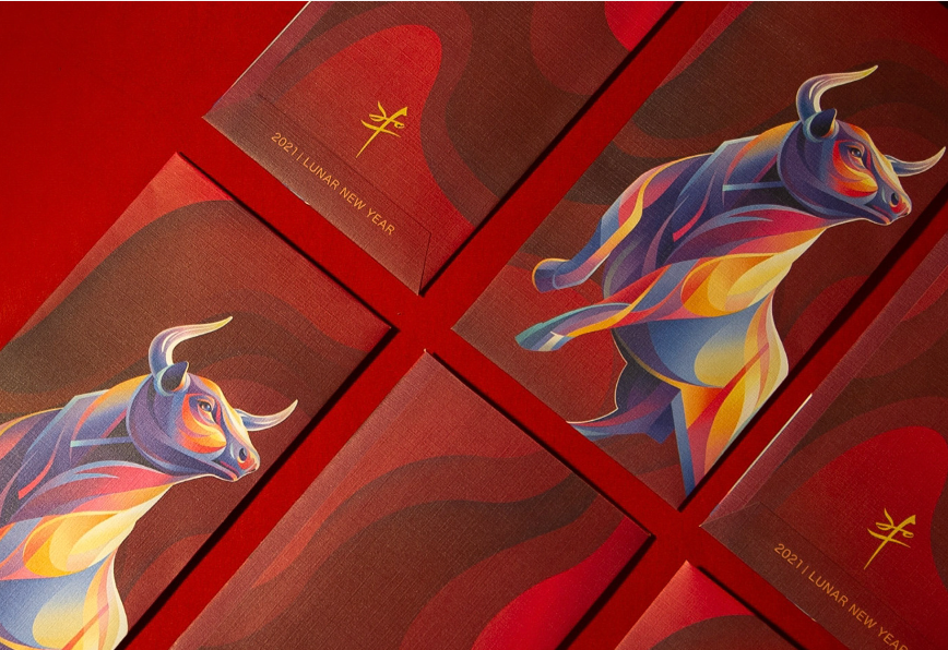 Bull Year Red Envelope