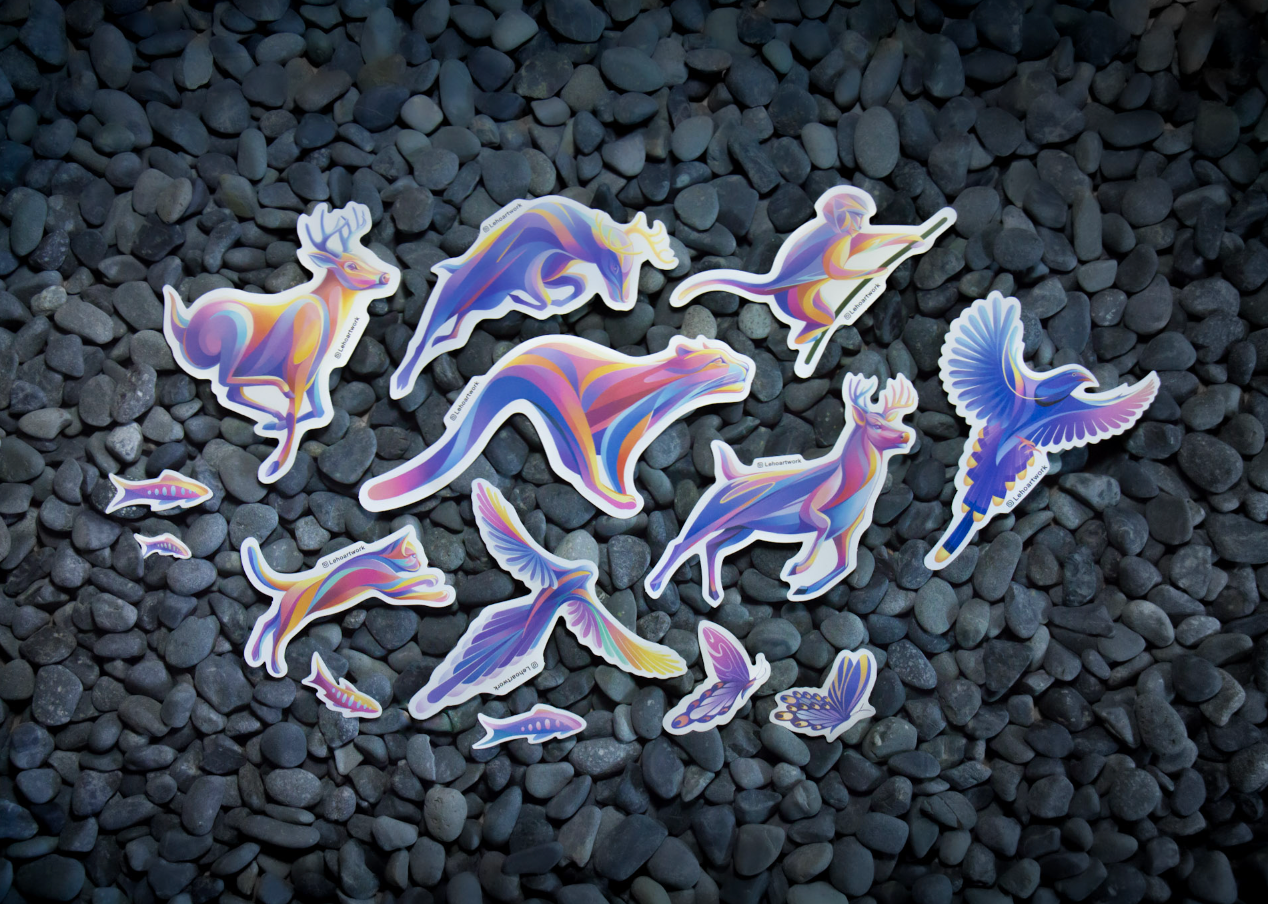 Exdoforest Sticker Pack