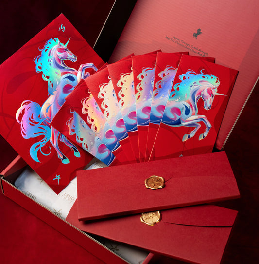 丙午躍焰駒幻獸紅包袋