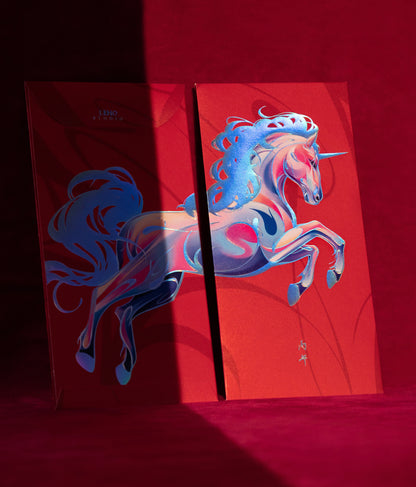 丙午躍焰駒幻獸紅包袋