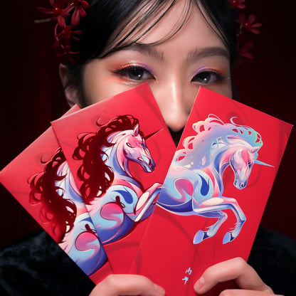 丙午躍焰駒幻獸紅包袋