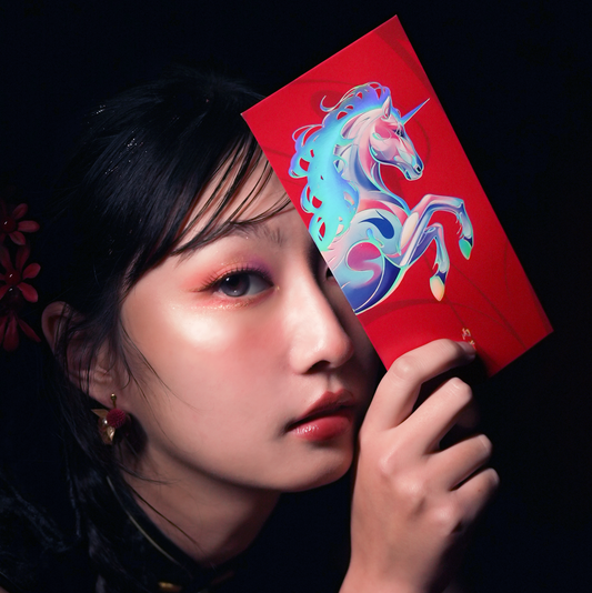 丙午躍焰駒幻獸紅包袋